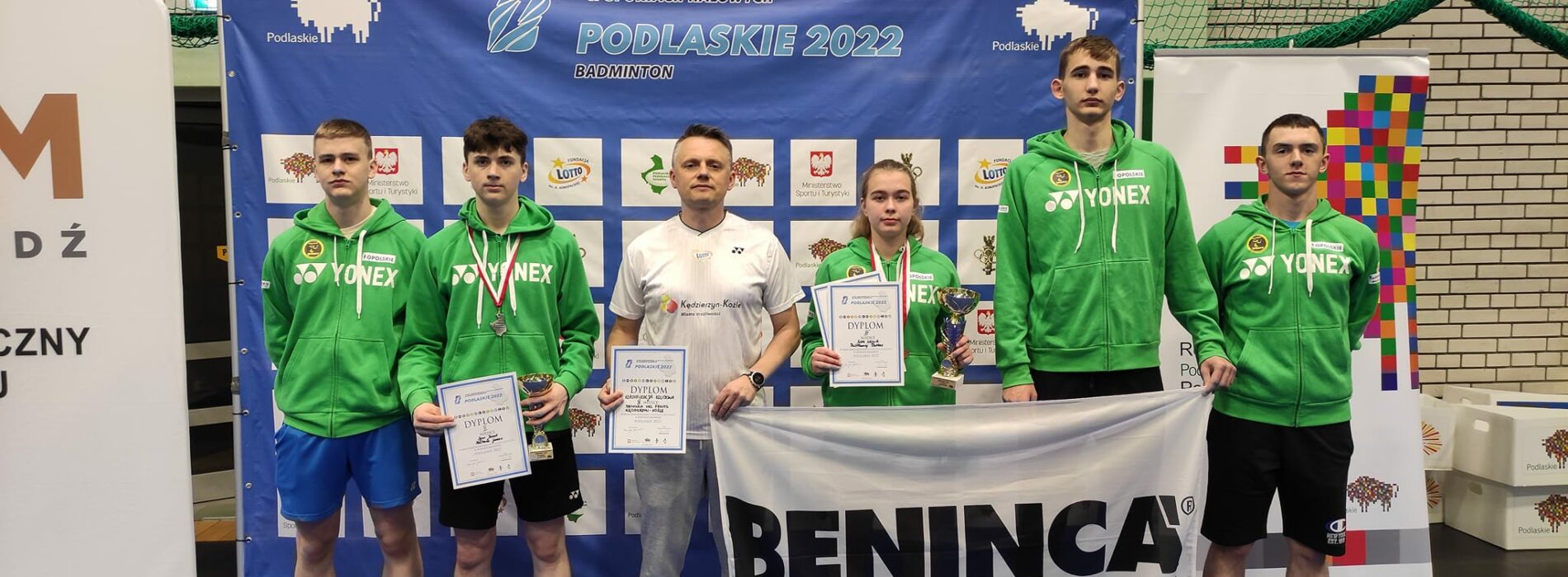 Medale badmintonistów na Mistrzostwach Polski